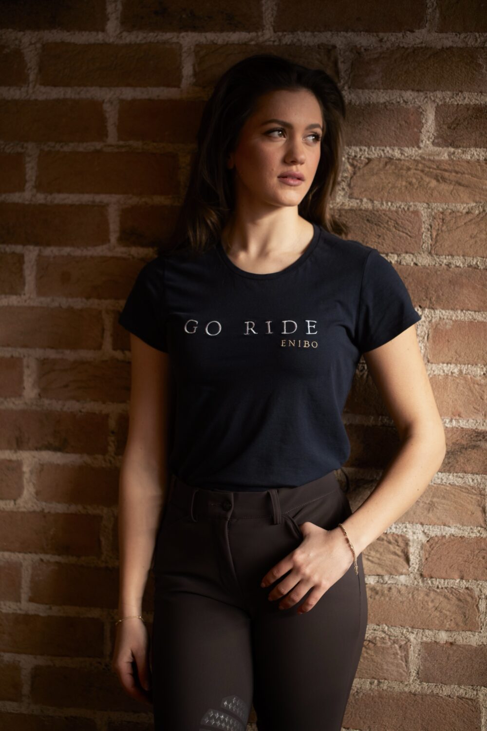 ENIBO ,,GO RIDE” - cotton T-shirt