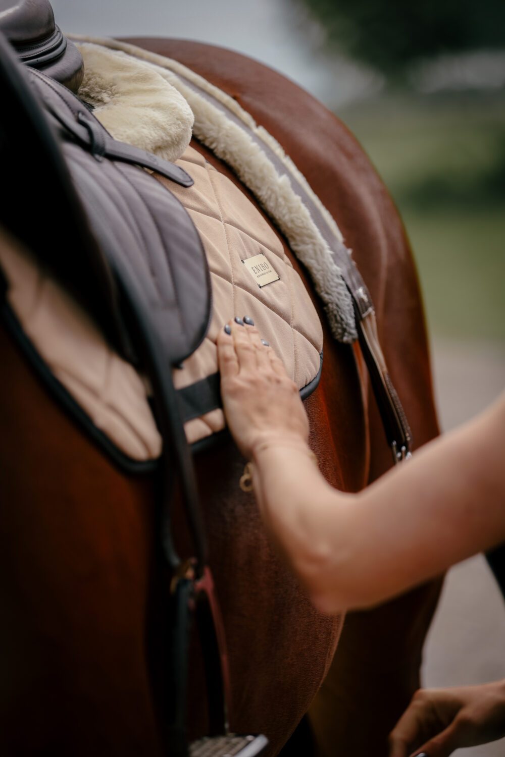 ENIBO CARAMEL DELUXE SADDLE PAD - Image 3
