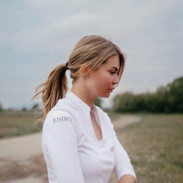 GO RIDE V-NECK T-SHIRT