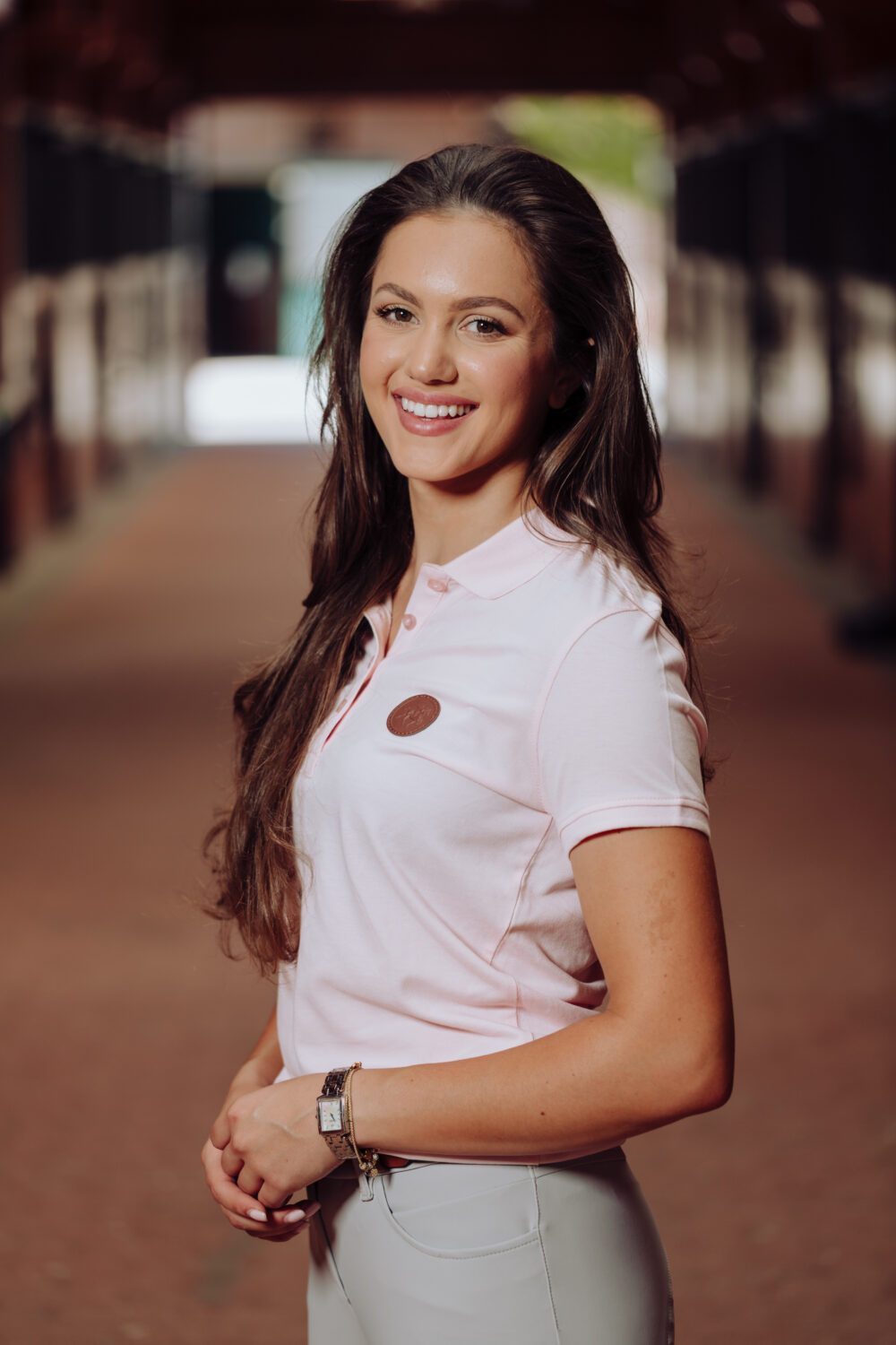 ENIBO POLO SOFT ROSE T-SHIRT - Slika 4