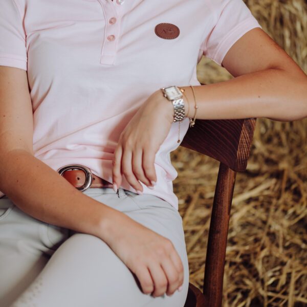 ENIBO POLO SOFT ROSE T-SHIRT