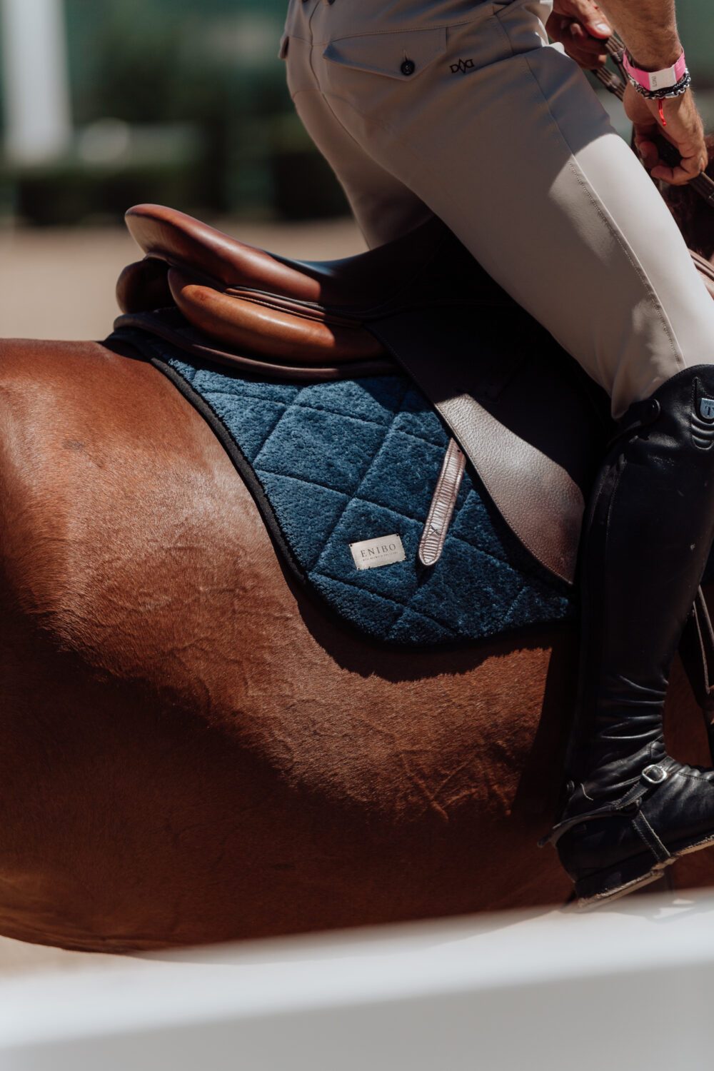 Luné Bleu saddle pad