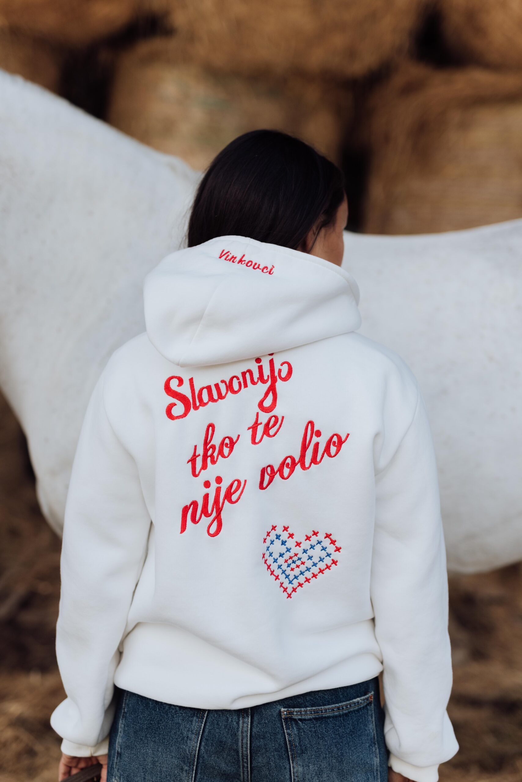 ENIBO x VKJ : heart sweatshirt