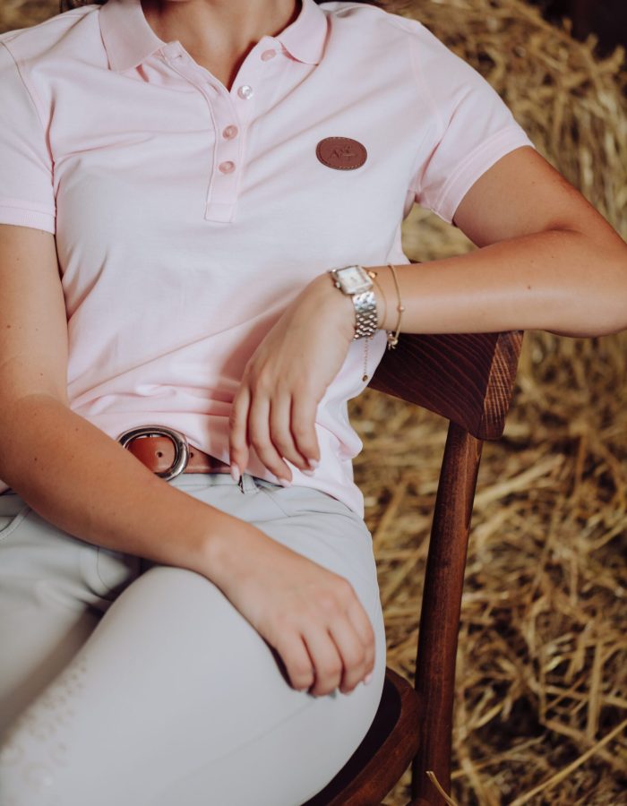 ENIBO POLO SOFT ROSE T-SHIRT
