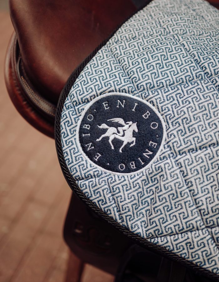 Dalmatia maze saddle pad